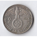 1937 - 2 Marchi argento  Paul von Hindenburg  Zecca F
